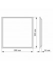 LED панель VIDEX 60W 6000K 220V матова VL-Pb606W - 299181