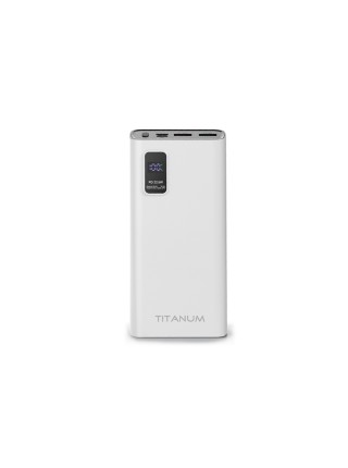 Повербанк TITANUM 727S 20000mAh 22.5W White TPB-727S-W - 483490
