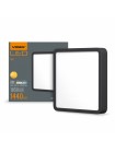 LED Світильник накладний квадрат VIDEX 18W 5000K Black VL-DLSS-185B - 485067