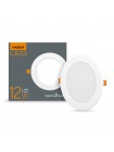 LED светильник встраиваемый круглый VIDEX 12W 5000K