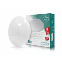 LED світильник настінно-стельовий TITANUM 18W 4100K Матовий