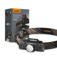 Налобний світлодіодний ліхтарик VIDEX VLF-H065A 1200Lm 5000K VLF-H065A - 483094