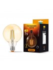 LED лампа VIDEX Filament G95FAD 7W E27 2200K дімерна бронза VL-G95FAD-07272 - 293813
