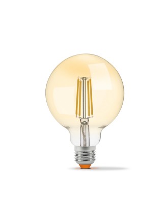 LED лампа VIDEX Filament G95FAD 7W E27 2200K дімерна бронза VL-G95FAD-07272 - 293813