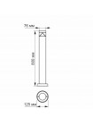 LED Світильник архітектурний AR05 IP54 VIDEX 3W 2700K (80 см) VL-AR05-03082S - 481083