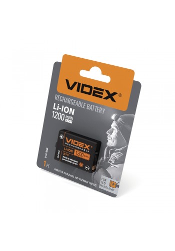 Акумулятор Videx Li-ion VLF-B12 (захист) 1200mAh 1шт BLISTER VLF-B12 - 483124