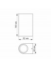 LED Світильник архітектурний AR032 IP54 VIDEX 6W 2700K VL-AR032-062B - 480895