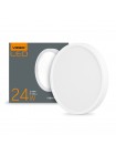 LED Світильник круглий накладний VIDEX 24W 5000K White VL-DLRS-245 - 296692