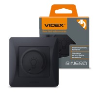 Димер LED 200Вт чорний графіт VIDEX BINERA VF-BNDML200-BG - 480321