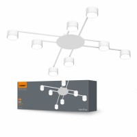 Світильник VIDEX під лампу 8xGX53 накладний Білий VL-SPF22B-W VL-SPF22B-W - 484787