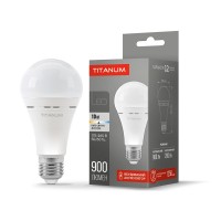 LED лампа акумуляторна TITANUM A68 10W E27 4000K 220V TL-EMA68-10274 - 483582
