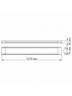 LED світильник лінійний VIDEX 36W 1,2М 5000K VL-BN-36125 - 294353
