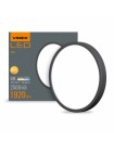 LED Світильник круглий накладний VIDEX 24W 5000K Black VL-DLRS-245B - 485043