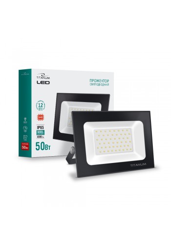 LED прожектор TITANUM TLF506 50W 6500K TLF506 - 296289