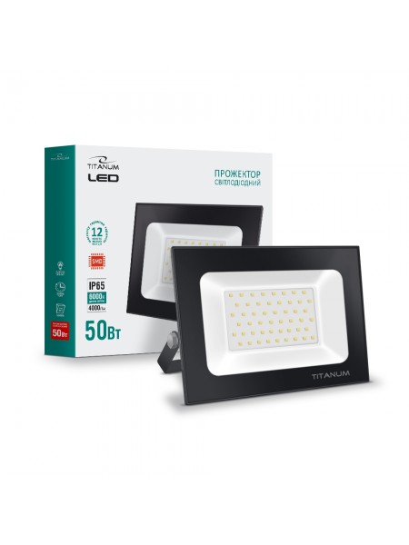 LED прожектор TITANUM TLF506 50W 6500K TLF506 - 296289
