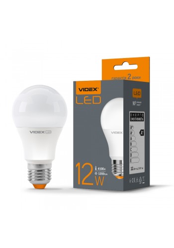 LED лампа VIDEX A60e 12W E27 4100K VL-A60e-12274 - 293028