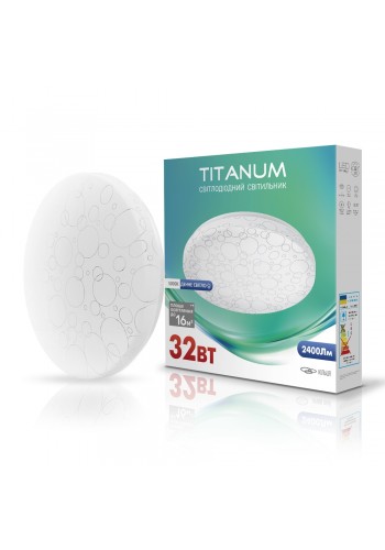 LED світильник настінно-стельовий TITANUM 32W 5000K Кільця TLCL-325C - 481823