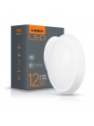 LED світильник IP65 овальний VIDEX 12W 5000K білий сенсорний VL-BHO-125PW-S - 296500