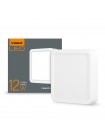 LED Світильник накладний квадрат VIDEX 12W 5000K White VL-DLSS-125 - 294094