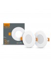 LED світильник вбудований круглий VIDEX 3W 5000K