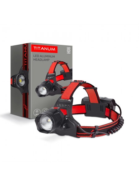 Налобний світлодіодний ліхтарик TITANUM TLF-H06 800Lm 6500K TLF-H06 - 483391