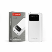 Повербанк 20000mAh TITANUM OL22 White TPB-OL22-W - 484176