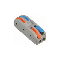 Клема швидкого монтажу 2x2х4 мм² прохідна PCT-2-2-C ACKO (A0130010111)