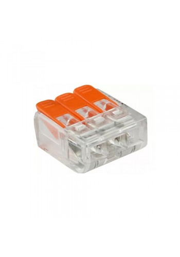 Клема швидкого монтажу 3x4 мм² CMK-613 ACKO (A0130010077)
