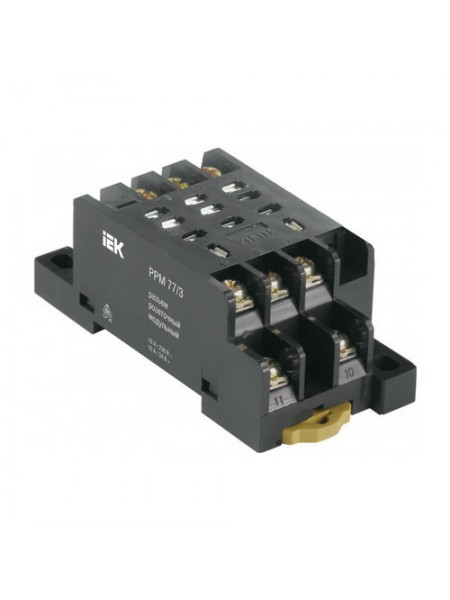Колодка до реле IEK PPM77/3 під РЭК77/3 (RRP10D-RRM-3)