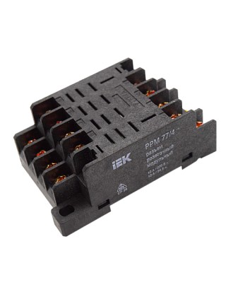 Колодка до реле IEK PPM77/4 під РЭК77/4 (RRP10D-RRM-4)