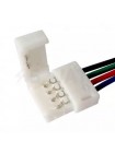 Конектор LED LIGHT 10mm RGB стрічка/провід ( №8 )
