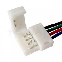 Конектор LED LIGHT 10mm RGB стрічка/провід ( №8 )