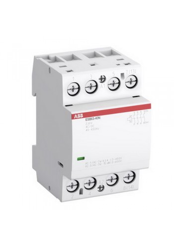 Контактор модульний ABB 4p 63А 230В AC/DC ESB63-40N-06 ( 1SAE351111R0640 )