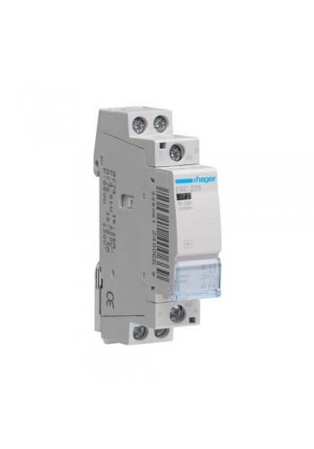 Контактор модульний Hager 25A 2NO 230B AC (ESC225)