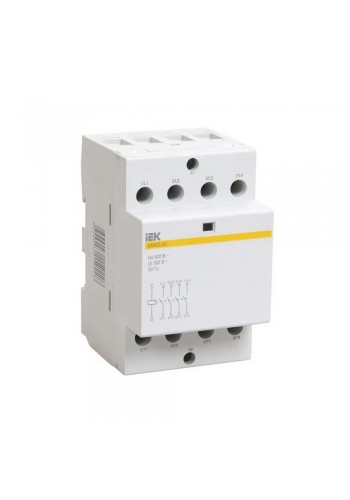 Контактор модульний IEK KM63-40 63A 4P (MKK20-63-40)