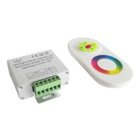 Контролер стрічки LED LIGHT 18A (RGB) 216W з сенсорним пультом білий ( 55 )