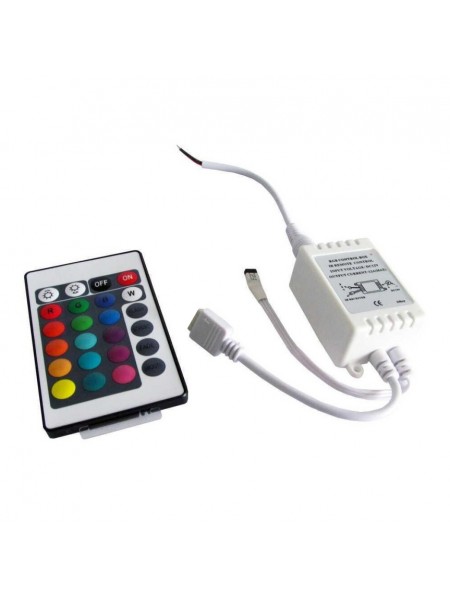 Контролер стрічки LED LIGHT 12A (RGB) 144W з пультом ( 20 )
