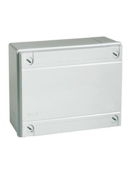 Коробка розподільча ДКС 150х110х70 сіра гладка IP56 ( 54010 )