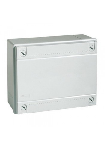 Коробка розподільча ДКС 190х140х70 сіра гладка IP56 ( 54110 )