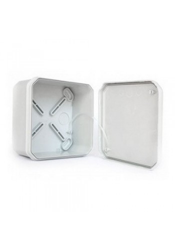 Коробка розподільча ДКС 100х100х50 сіра гладка IP66 ( 54810 )