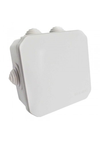 Коробка розподільча ДКС 100х100х50 сіра IP55 ( 53800 )