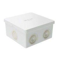 Коробка розподільча ДКС 84х84х45 сіра IP44 ( 53700 )