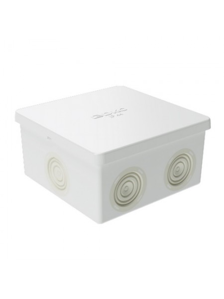 Коробка розподільча ДКС 84х84х45 сіра IP44 ( 53700 )