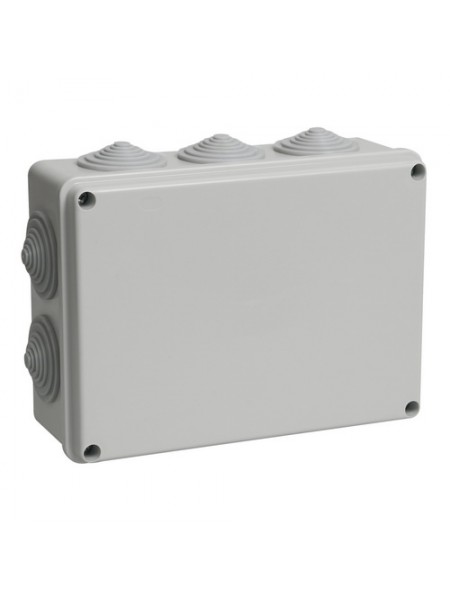 Коробка розподільча IEK 190х140х70 сіра КМ41243 ( UKO11-190-140-070-K41-44 )
