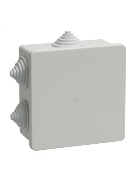 Коробка розподільча IEK 85х85х40 сіра КМ41235 ( UKO11-085-085-040-K41-44 )