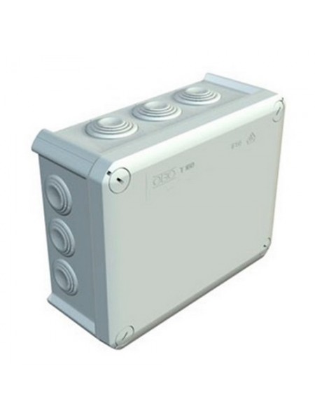 Коробка розподільча OBO 240х190х95 T250 сіра IP65 ( 2007109 )