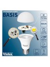 Лампа світлодіодна BASIS A60 12W E27 4000K Violux ( 821440 )