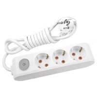 Подовжувач VIKO Multi-Let 3р 3м з заземленням з вимикачем (90118303)