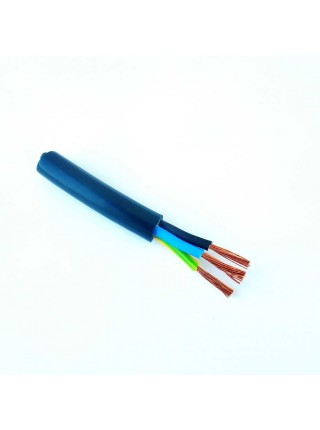 Провід ПВС 3х1,5 ЗЗКМ чорний ( 705800 )