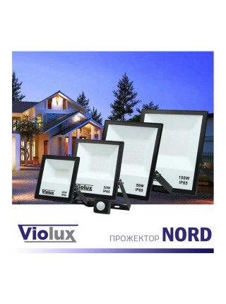Прожектор LED Violux NORD 10W SMD 6000K 850lm IP65 ( 400002 )